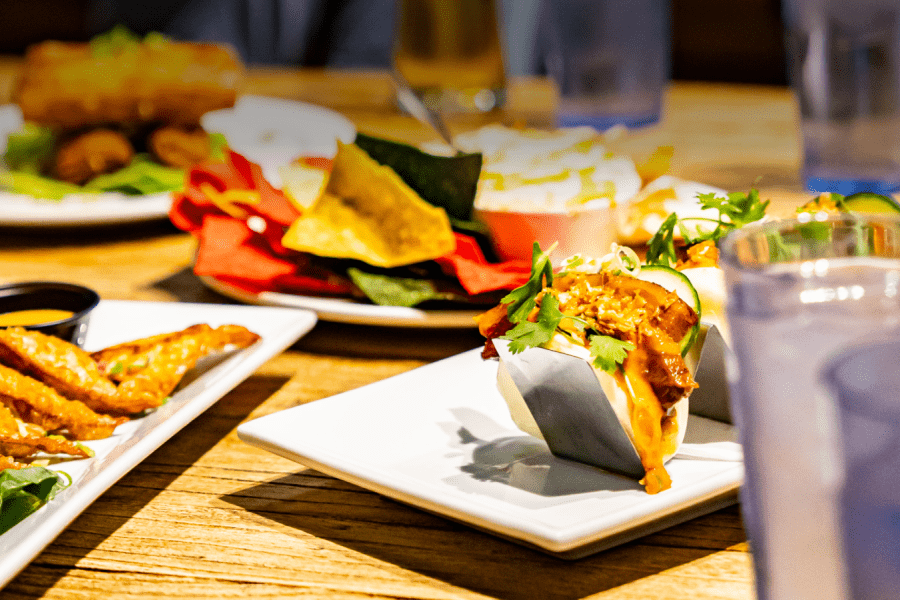 Spread of food and drinks