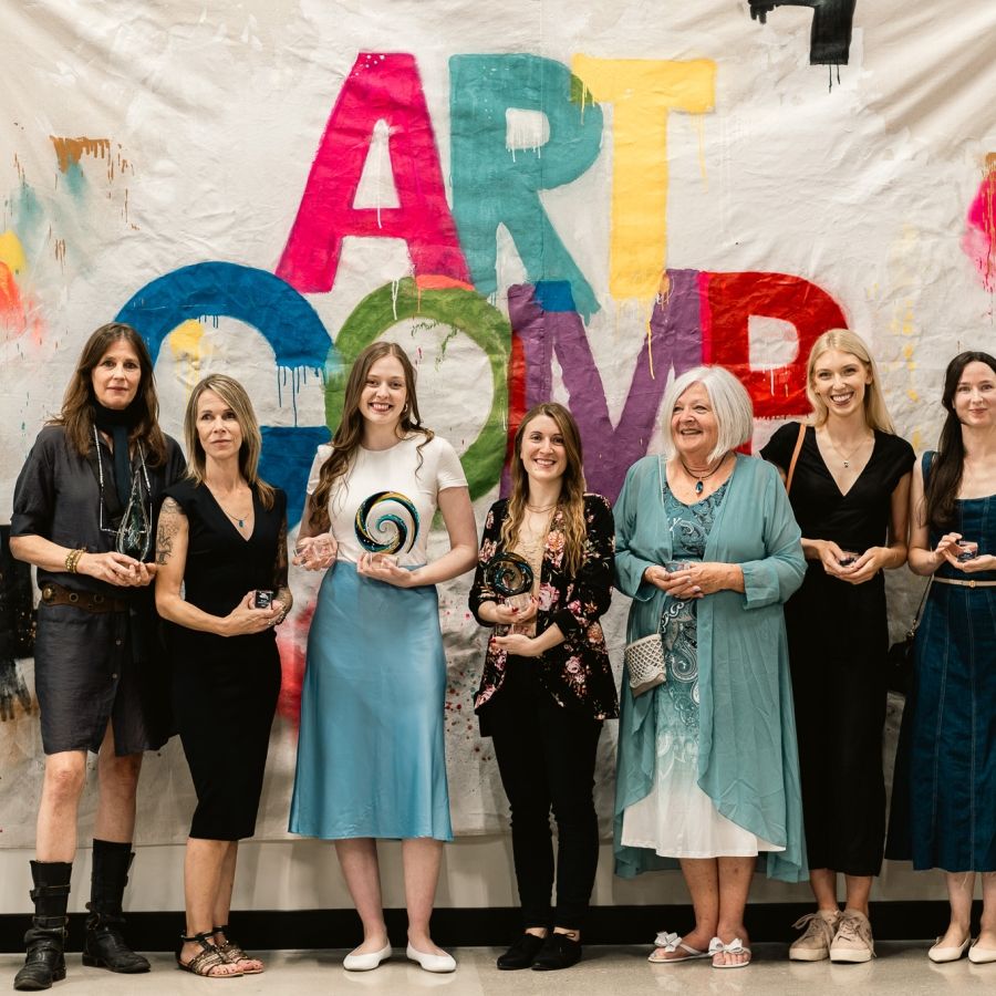 The group of winners from Art Comp last year