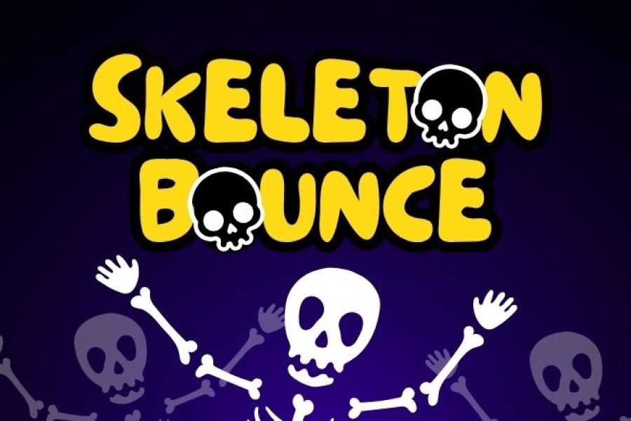 Skeleton Bounce Halloween for Kids