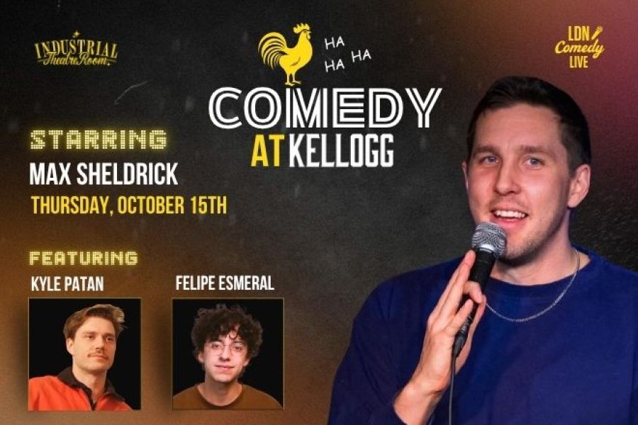 Max Sheldrick Comedy at Kellogg