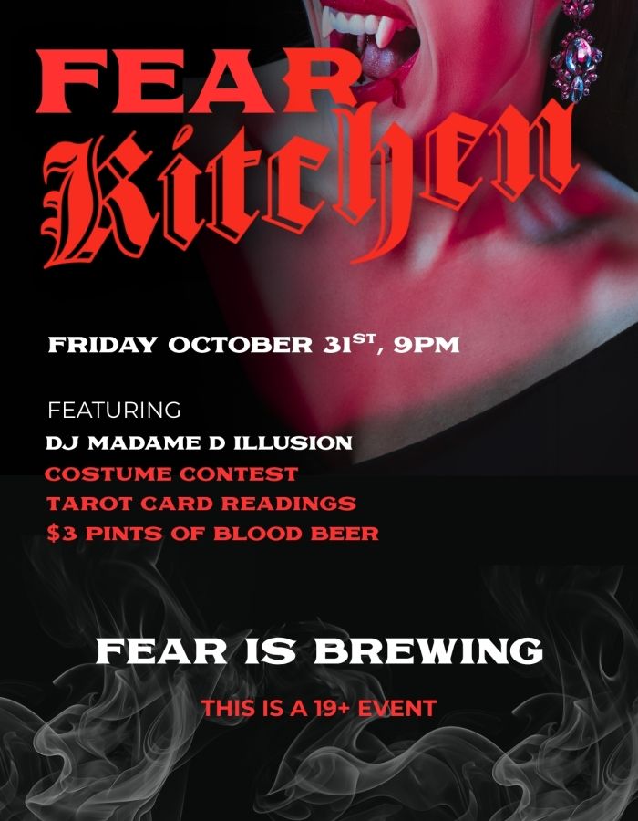FEAR KITCHEN POSTER